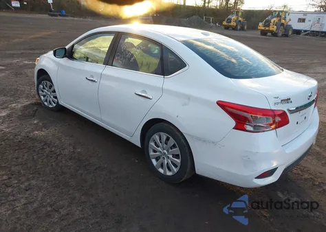 2016 Nissan Sentra Sv из США, поврежденный, VIN 3N1AB7AP0GL664222
